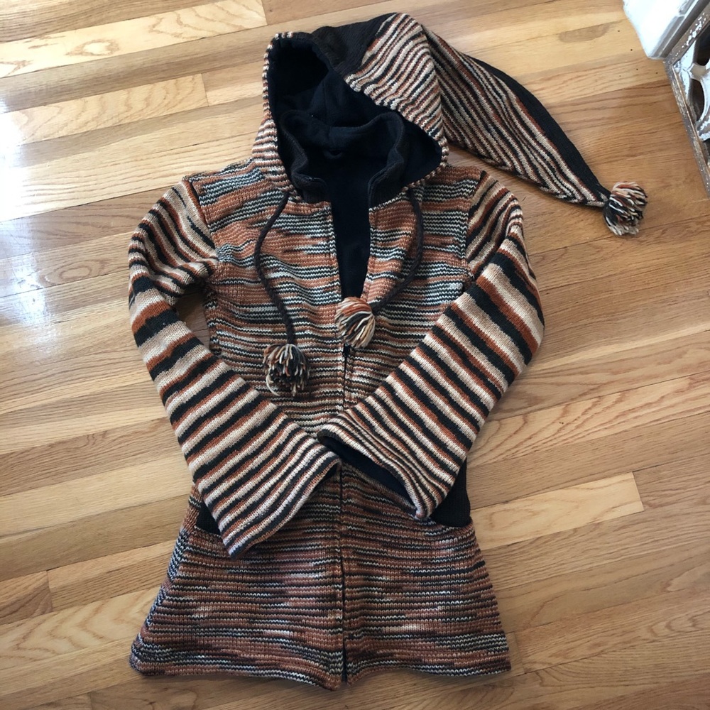 🎉HP🎉 Fleece Lined Sweater Coat
